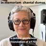 in memoriam - chantal dumas – a certain gentleness