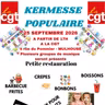 Concert de Pauli et Charly à la kermesse CGT à Mulhouse