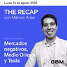 THE RECAP 31-08-26|Mercados negativos, Medio Oriente y Tesla