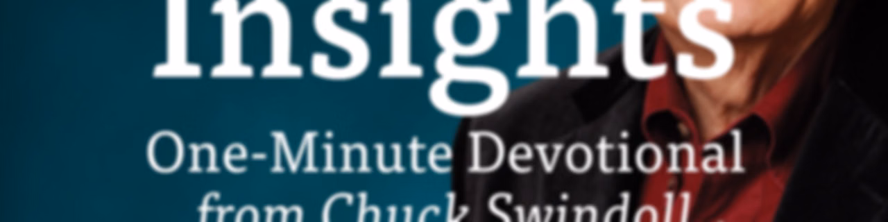 Insight for Living Canada - One-Minute Insights