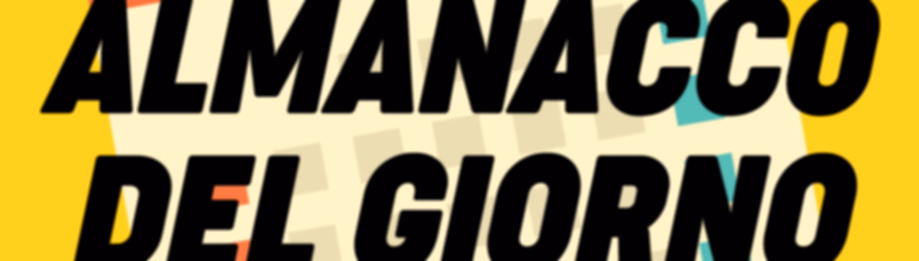 Almanacco del giorno