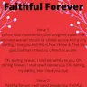 Faithful Forever
