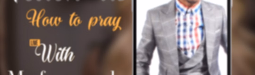 Teach us how to pray with Mr Favoured