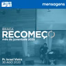 Novos começos para o mundo - Pr. Israel Vieira | 30 AGO 2020