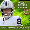 GAMECHANGER: Brock Bowers TRANSFORMS Raiders—Key Fantasy Football RISERS You Can’t Miss in Week 4