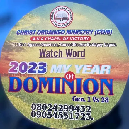 Christ Ordained Ministry