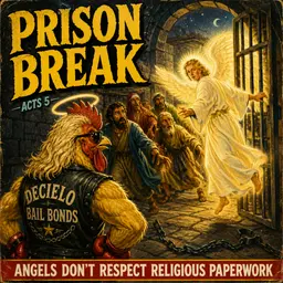 Prison Break in Acts 5: Angels Don’t Respect Religious Paperwork | Peter, Apostles & Holy Spirit