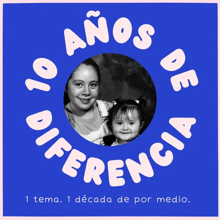 10 años de diferencia