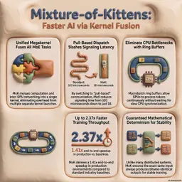 Mixture of Kittens Speeds Up AI Training
