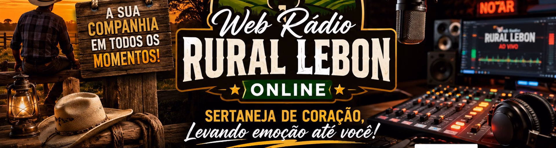 Web radio rural Lebon online.
