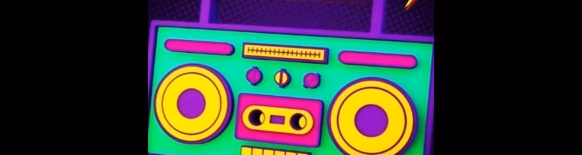 radio neon sonido electronicos