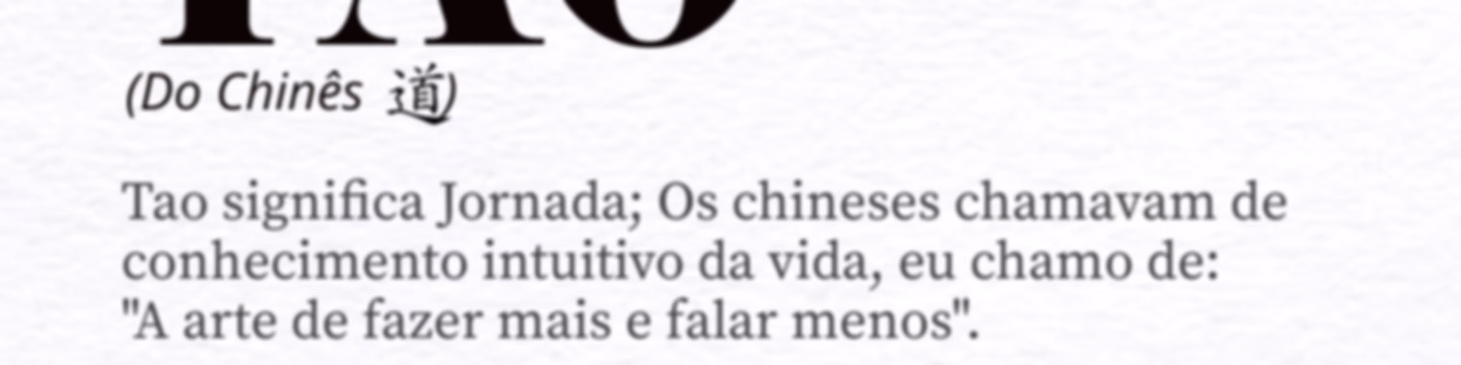 TAO - de Alvaro Araujo