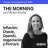 THE MORNING 11-09-26 | Mercados esperan inflación; IA impulsa Oracle y OpenAI. México avanza negociación; Liverpool trae Primark.