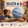 HATS-6 b: Webb’s Surprisingly Cool Gas Giant
