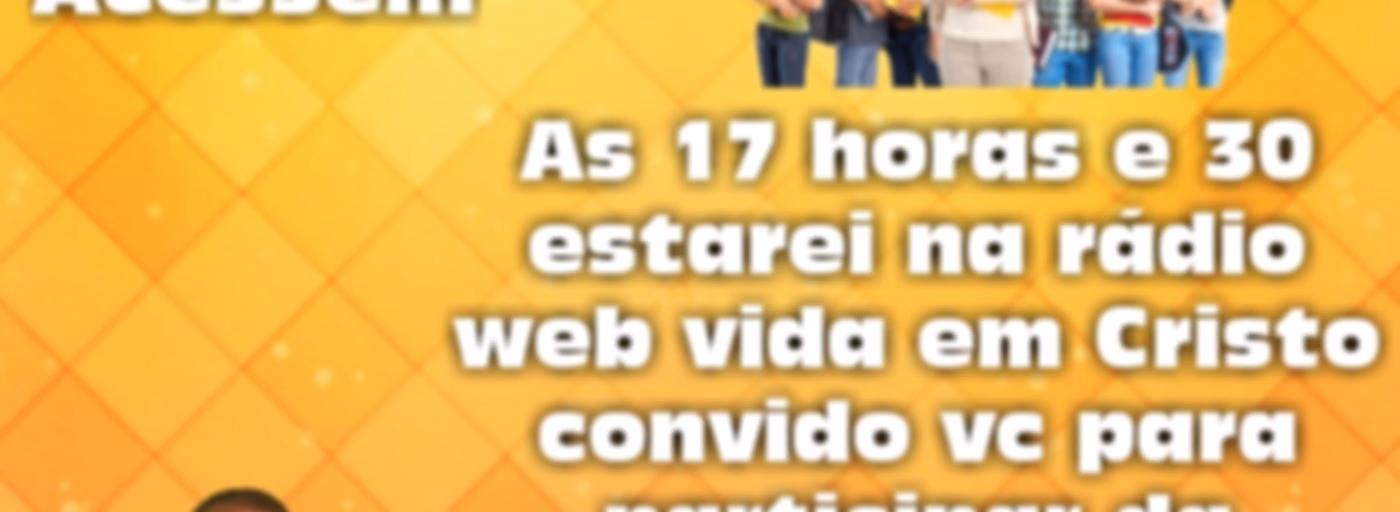 Rádio web vida em Cristo