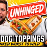 We Tried The WEIRDEST Hot Dog Toppings 🌭