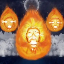 La Leyenda de la Candileja ( Bola de Fuego )