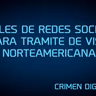 Perfiles de redes sociales para visa norteamericana