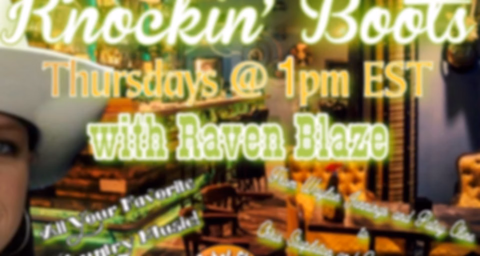 Knockin' Boots (Thursdays @ 1pm EST)