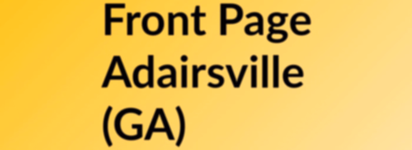 Front Page Adairsville (GA)