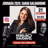 Jornada 2026: Sarah Galhardone