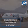 JetSmart celebra su sexto aniversario de operaciones.