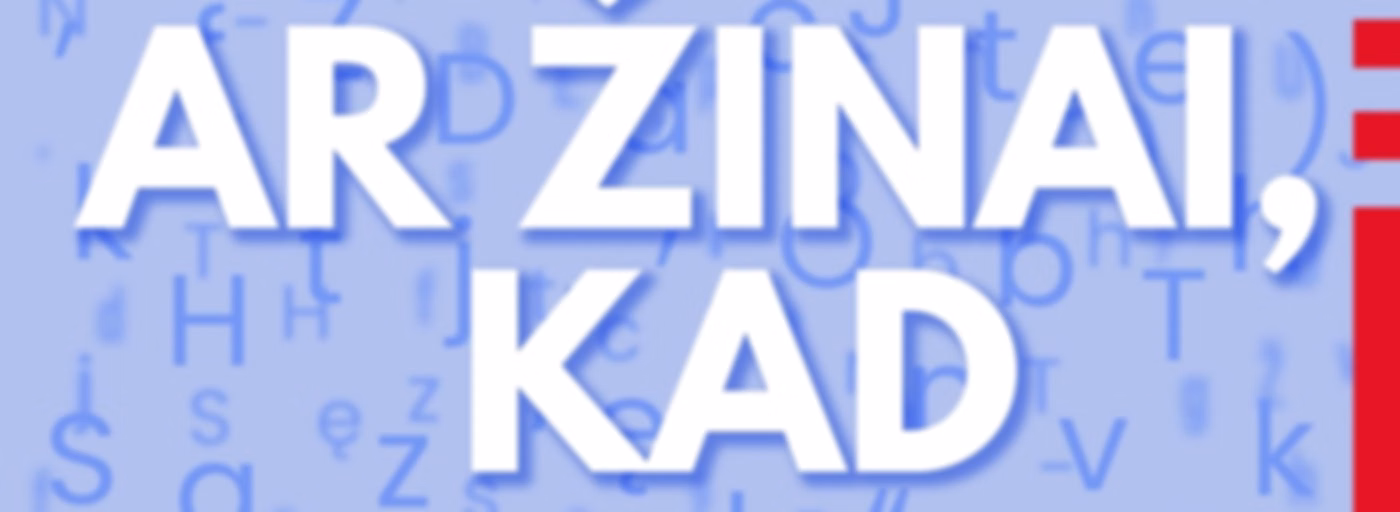 Ar žinai, kad