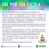 Ore Por Sua Escola dia 30 - 30/10/2021 RadioWeb JV