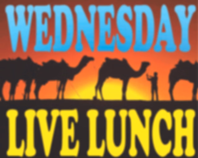 Wednesday Live Lunch