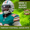 FANTASY NIGHTMARE: De'Von Achane ACL Injury ROCKS Miami Dolphins’ Outlook, Key Week 4 Replacements