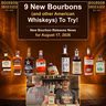 New Bourbon Releases News for August 17, 2026