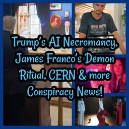 James Franco’s Demon Ritual, CERN, Trump’s AI Necromancy & more Conspiracy News! BONUS