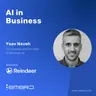 Driving Operational Impact in BFSI with Agentic AI - with Yoav Naveh of Reindeer AI