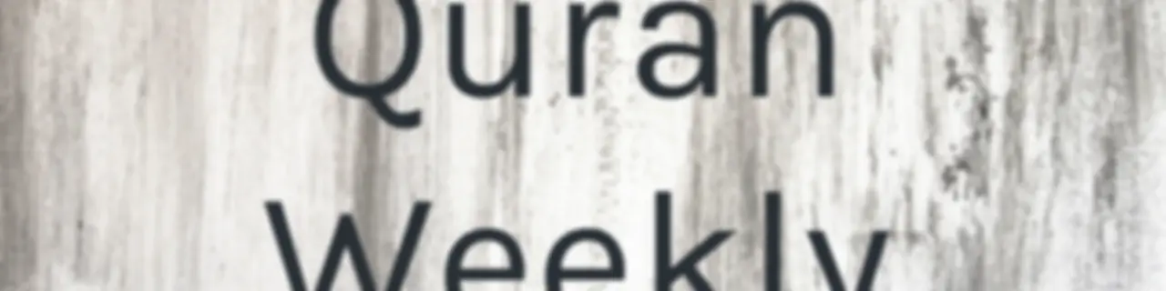 Quran Weekly
