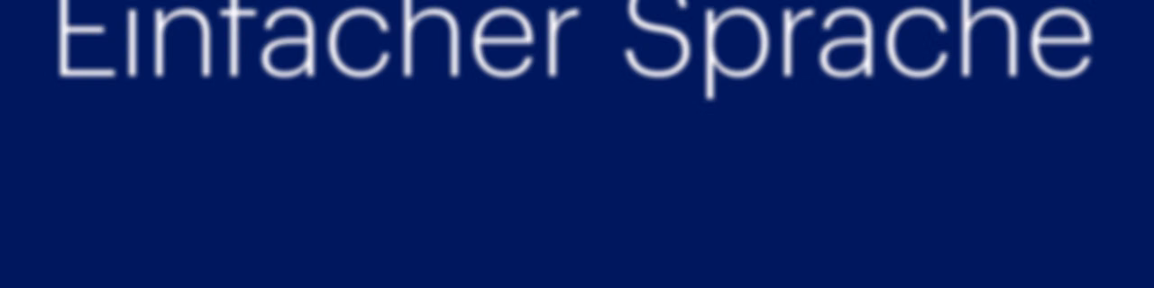 Nachrichtenleicht - die Nachrichten in Einfacher Sprache