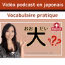 📝Vocabulaire pratique avec 大: 日本語Podcast vidéo