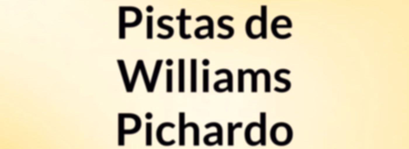 Pistas de Williams Pichardo