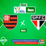 FUTEBOL NA POLIESPORTIVA - COPA DO BRASIL 2023 - FINAL - JOGO #1 - GOLS DE FLAMENGO 0 X 1 SÃO PAULO