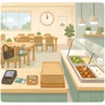 [HSK 2] 第一次去食堂 - First Time Going to the Cafeteria