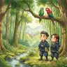 原創故事#157 忍者婆婆村第二季003
