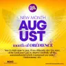 GOODDAY - OBEDIENCE MONTH - WHICH I COMMAND YOU TODAY