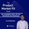He churned 100% of his revenue on purpose—then grew 10x to $2M ARR in under 12 months. | Ali Khokhar, Founder of Amigo AI