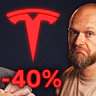 Proč akcie Tesly spadly o 40 % a Elonovi už nikdo nevěří? 🚨