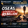 El pecado de la rebelion Oseas 7