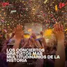 LOS 10 CONCIERTOS GRATUITOS MÁS MULTITUDINARIOS DE LA HISTORIA