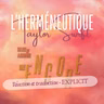 Réaction : les 4 nouveaux singles de Taylor Swift (Patient Zero, Cleveland, Pink Clouding, Babylon) - L'Herméneutique Talyor Swift