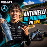 Antonelli no perdona en Spa