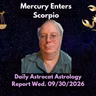 Mercury Noir in Scorpio Darker Purpose to be Found