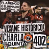 VEXAME DO FLAMENGO NA LIBERTADORES! ELIMINADO COM UM JOGADOR A MAIS | CHARLA DE QUINTA #402