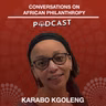 Karabo Kgoleng |158 | Teaching creative writing while elevating African storytelling